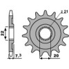 Pignon 13 dents PBR chaîne 520 Honda CR125R 