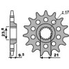 Pignon 13 dents PBR chaîne 520 SUZUKI RM-Z450