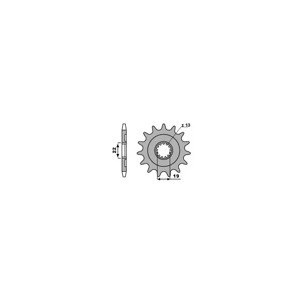 Pignon PBR acier standard 2214 - 520