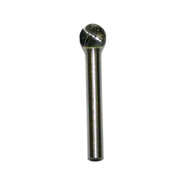 Fraise carbure sphérique PTS OUTILLAGE double coupe Ø10mm