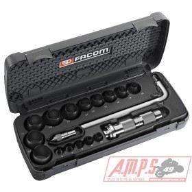 Coffret emporte pièce Facom ø 3 à 30 mm