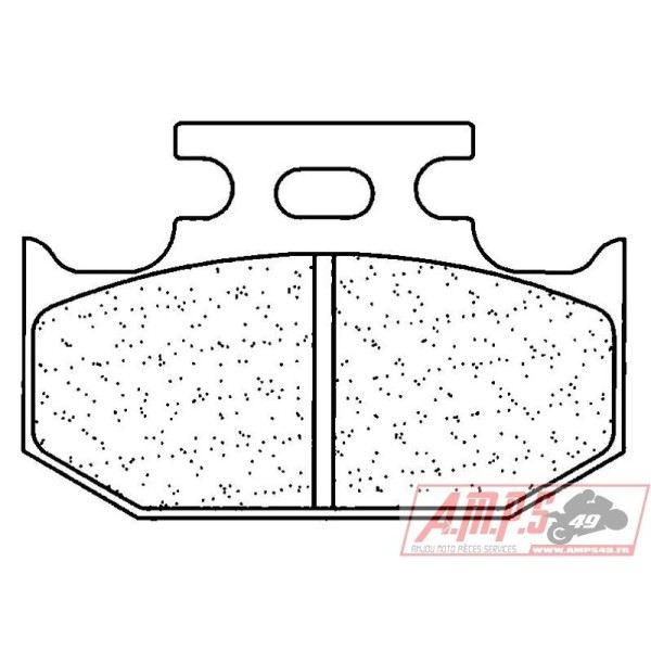 BRAKE PAD 2299 X59 REAR