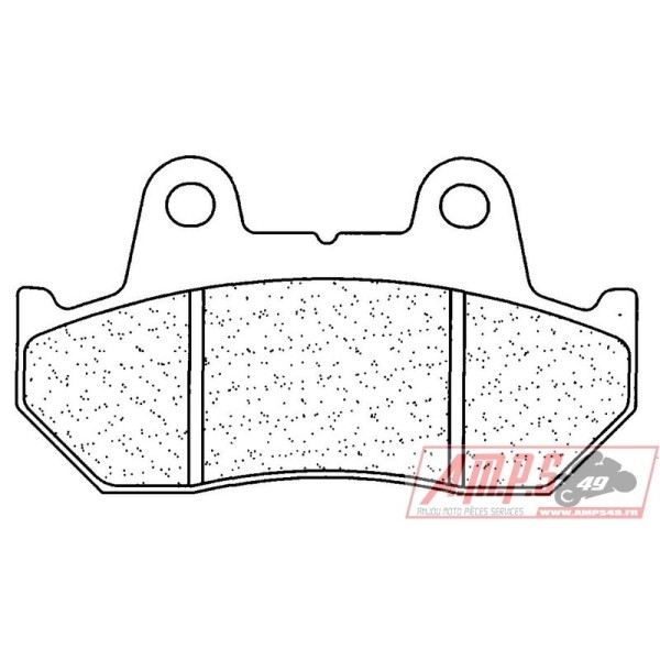 BRAKE PAD 2382 S4 FRONT/REAR