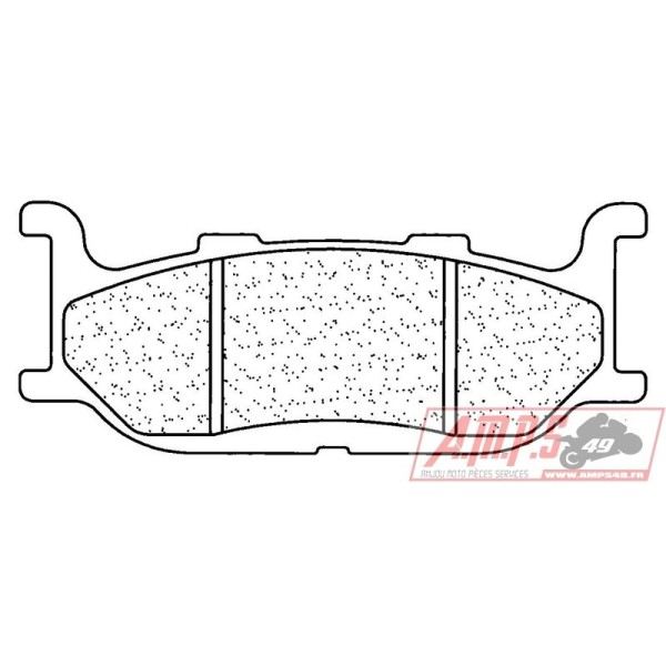 BRAKE PAD 2391 S4 FRONT/REAR