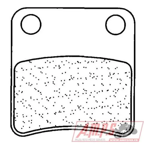 Plaquettes de frein CL BRAKES Maxi Scooter métal fritté - 3038MSC