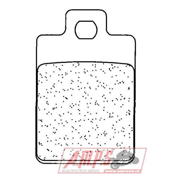 BRAKE PAD MAXI SCOOTER 3045 MSC