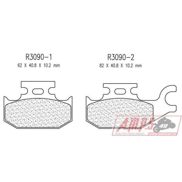 BRAKE PAD MAXI SCOOTER 3090 MSC