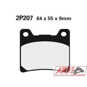 Plaquette de frein Nissin 2P207NS semi-metallique
