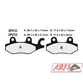 plaquette de frein Nissin 2P212ST MX Sinter