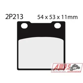 Plaquette de frein Nissin 2P213ST sinter
