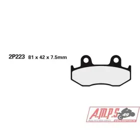 Plaquette de frein Nissin 2P223GS semi-metallique