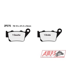 Plaquettes de frein NISSIN route /Off-Road métal fritté - 2P-275ST-MX