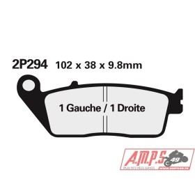 Plaquette de frein Nissin 2P281ST sinter