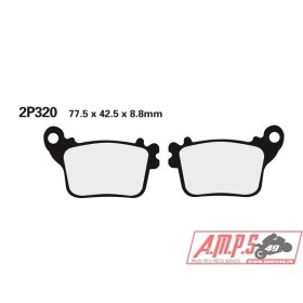 Plaquettes de frein NISSIN route /Off-Road métal fritté - 2P-320ST