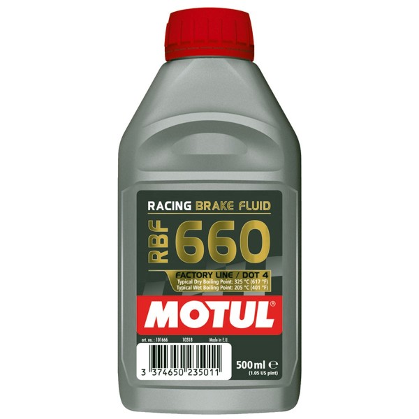 Liquides de freins RBF 660 FACTORY LINE Motul 0.500L 