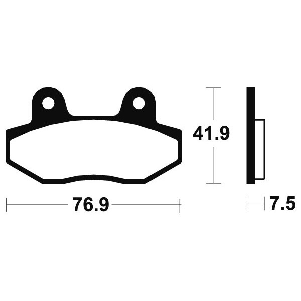 Plaquettes de frein Bendix MF314 Métal fritté