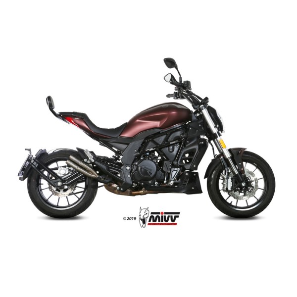 Silencieux MIVV Double Gun titane - Benelli 502C