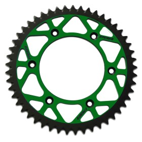 Couronne PBR Twin Color aluminium ultra-light anti-boue anodisé dur 489 - 520