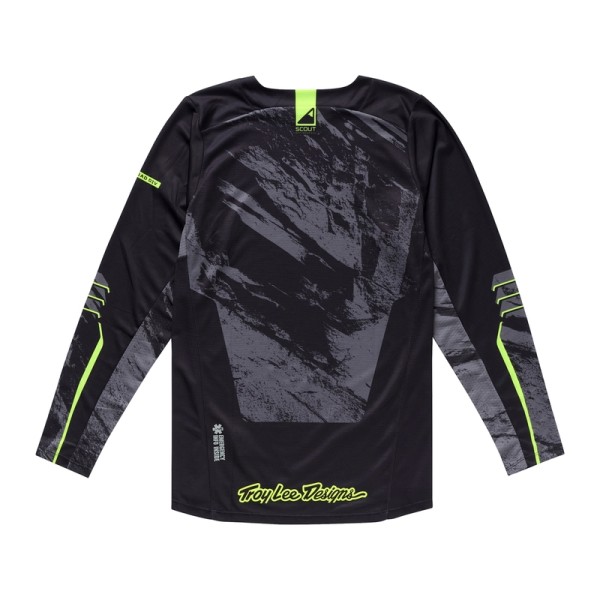 Maillot TROY LEE DESIGNS Scout GP Pro Slab - noir