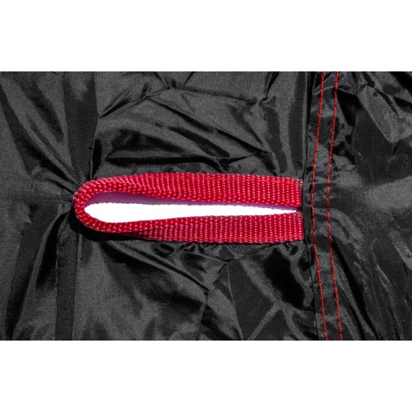 Housse de protection intérieure/extérieure VECTOR H20 pour moto/scooter avec top case et bulle haute - noir - L