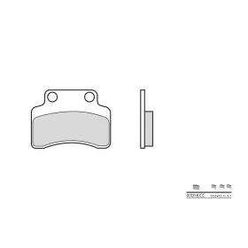 Plaquettes de frein BREMBO 07018CC carbone céramique avant