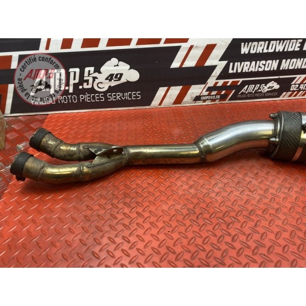 Ligne d'échappement DEVIL Yamaha XJR 1200 1996 à 1998
