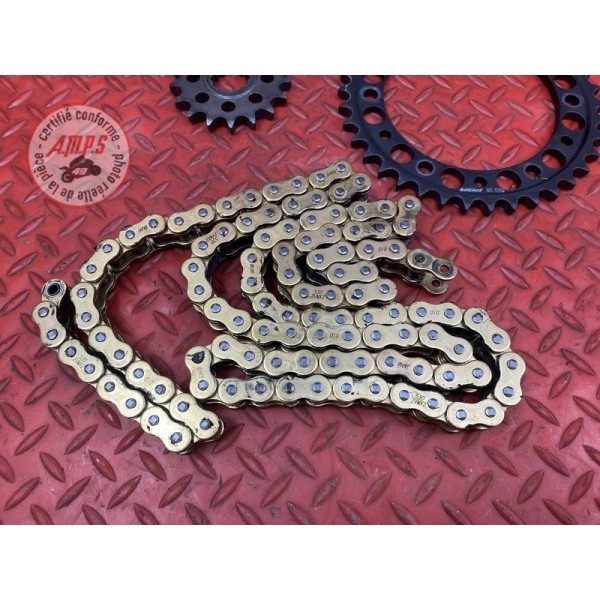 Kit chaine 17x38 Yamaha XJR 1200 1996 à 1998