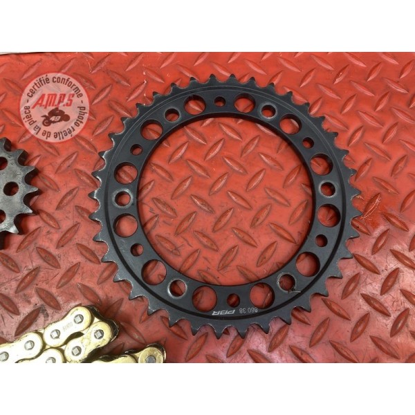 Kit chaine 17x38 Yamaha XJR 1200 1996 à 1998