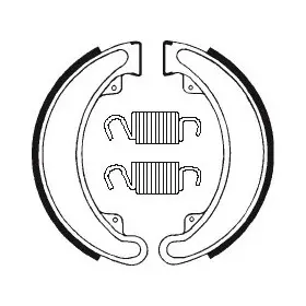Machoires de frein Bendix BA024 Organique