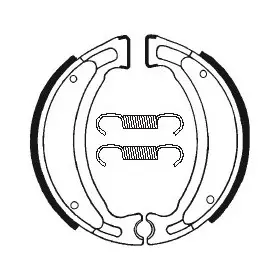 Machoires de frein Bendix BA028 Organique