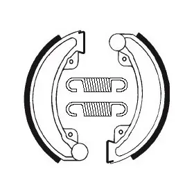 Machoires de frein Bendix BA030 Organique