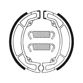 Machoires de frein Bendix BA033 Organique