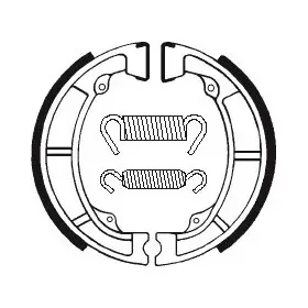 Machoires de frein Bendix BA039 Organique