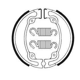 Machoires de frein Bendix BA042 Organique