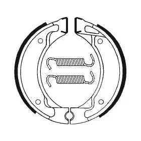 Machoires de frein Bendix BA050 Organique