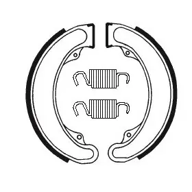 Machoires de frein Bendix BA070 Organique