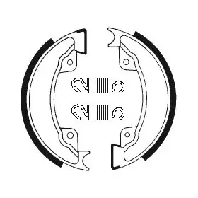 Machoires de frein Bendix BA077 Organique