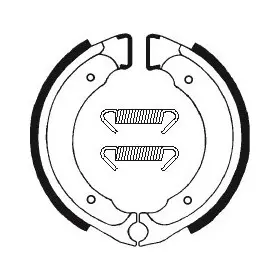 Machoires de frein Bendix BA101 Organique