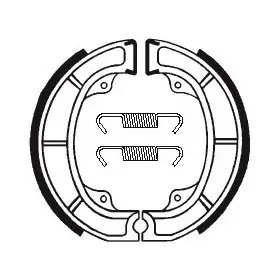 Machoires de frein Bendix BA107 Organique