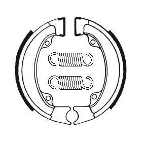 Machoires de frein Bendix BA143 Organique
