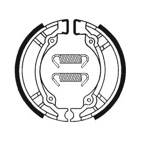 Machoires de frein Bendix BA188 Organique