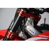 Té de fourche SCAR rouge offset standard - Honda