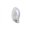 Phare longue portée SHIN YO 4 1/2 pouces, boîtier plat, chromé