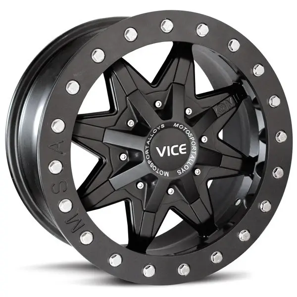 Jante MSA WHEELS M16 Vice Utility - noir 14x7