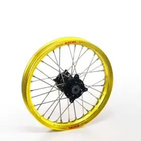 ROUE ARRIERE HAAN WHEELS 19X1 85X36T JANTE JAUNE / MOYEU NOIR