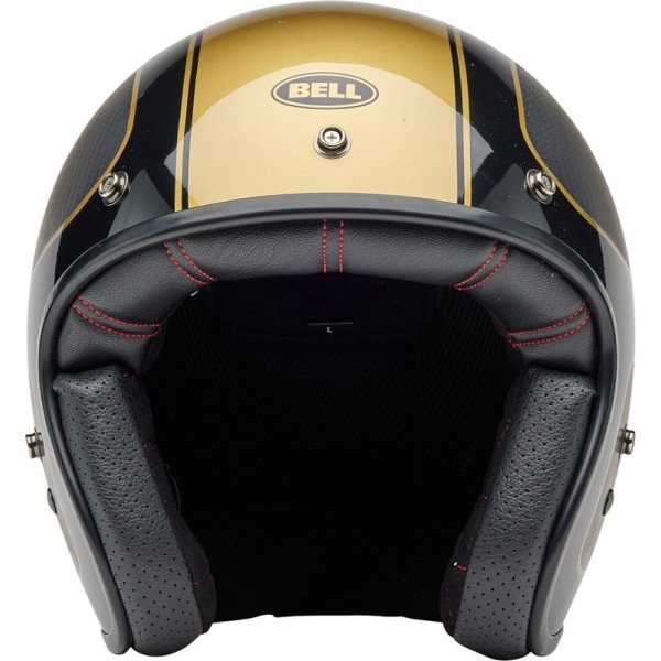 Casque BELL Custom 500 Carbon - RSD Checkmate Matte Gloss Black/Gold