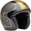 Casque BELL Custom 500 Carbon - RSD Checkmate Matte Gloss Black/Gold