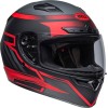 Casque BELL Qualifier DLX Mips - Raiser Noir Mat/Crimson
