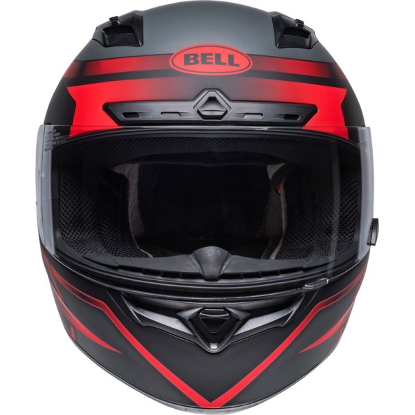 Casque BELL Qualifier DLX Mips - Raiser Noir Mat/Crimson