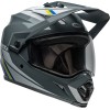 Casque BELL MX-9 Adventure MIPS - Alpine Gloss Charcoal/Silver